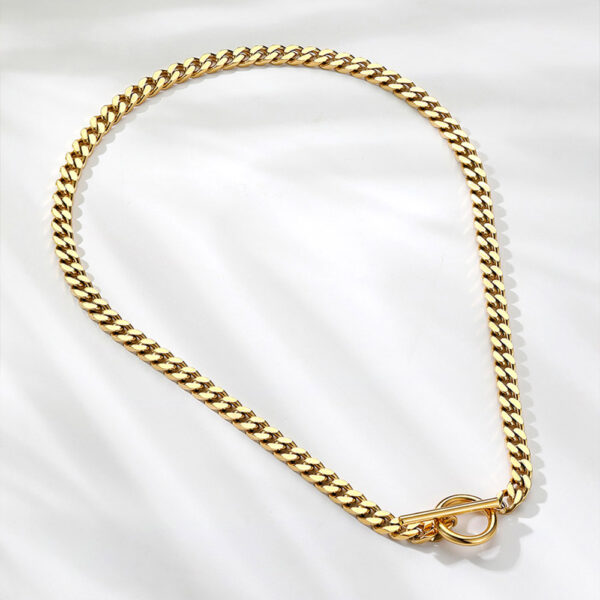 ICRUSH CHUNKY KETTE GOLD