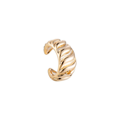 Earcuff Wave gold Ohrclipser gold